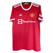 21-22 Manchester United Home Soccer Football Kit Man