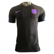 21-22 Barcelona Pre-Match Black Soccer Football Kit Man #Match