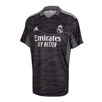 Real Madrid Soccer Jersey Replica Goalkeeper Short Sleeve Mens 2021/22 [20210825157]