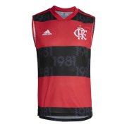 21-22 Flamengo Home Soccer Football Singlet Shirt Man