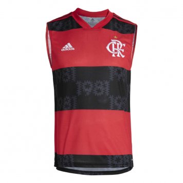 2021/22 Flamengo Home Soccer Singlet Jersey Mens [2020127986]