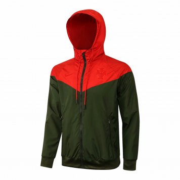 2021/22 Portugal Green All Weather Windrunner Jacket Mens [2021060048]