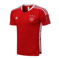 Ajax Soccer Training Jerseys Red Mens 2021/22