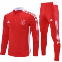 Ajax 2021/22 Red Soccer Training Suit Mens