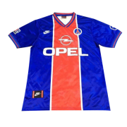 95/96 PSG Home Blue Retro Soccer Football Kit Men