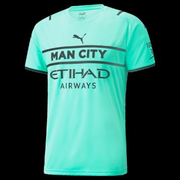 Manchester City Soccer Jersey Replica Goalkeeper Candy Green Short Sleeve Mens 2021/22 [20210825162]