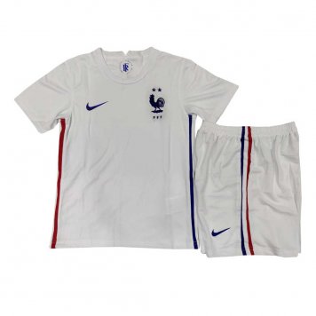 2020 France Away Kids Soccer Kit(Jersey+Shorts) [37912722]