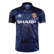 1993-1994 Manchester United Retro Away Soccer Football Kit Man
