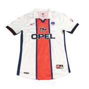 98/99 PSG Away White Retro Soccer Football Kit Men