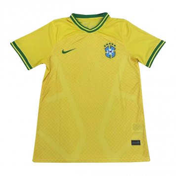 Brazil Soccer Training Jersey Replica Yellow 2022 Mens