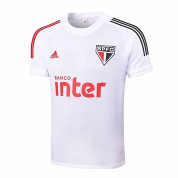 2020/21 Sao Paulo FC White Mens Soccer Traning Jersey [39912564]