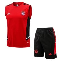 Bayern Munich Soccer Singlet + Short Replica Red 2022/23 Mens