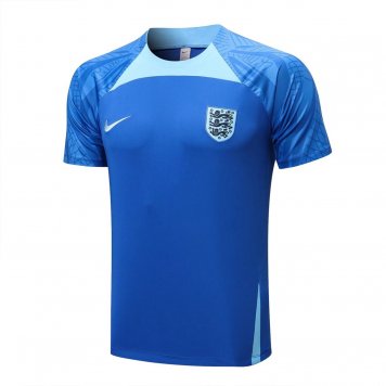 England Soccer Training Jersey Replica Blue Mens 2022/23
