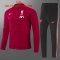 Liverpool Soccer Training Suit Jacket + Pants Burgundy Youth 2021/22