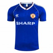 1988 Manchester United Retro Away Soccer Football Kit Man