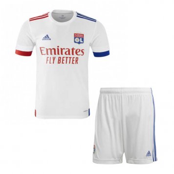2020/21 Olympique Lyonnais Home Kids Soccer Kit(Jersey+Shorts) [37912891]