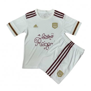 2020/21 Girondins Bordeaux Away Kids Soccer Kit(Jersey+Shorts) [37912903]
