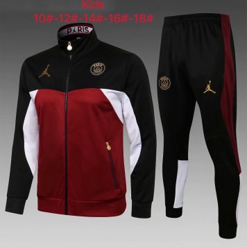 PSG x Jordan Jacket + Pants Soccer Training Suit Maroon Youth 2021/22 [20210720059]
