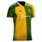 Manchester United Soccer Training Jersey Replica Yellow - Green Mens 2021/22