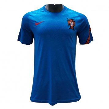 2021/22 Portugal Blue Short Soccer Training Jersey Mens [2021050090]