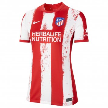 Atletico Madrid Soccer Jersey Replica Home Womens 2021/22 [20210825129]