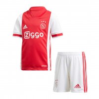2020/21 Ajax Home Kids Soccer Kit(Jersey+Shorts)