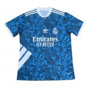 21-22 Real Madrid Blue Classic Man Soccer Football Kit