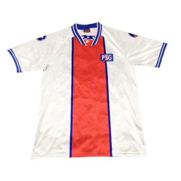 94/95 PSG Away White Retro Soccer Jersey Replica Mens [2020127742]