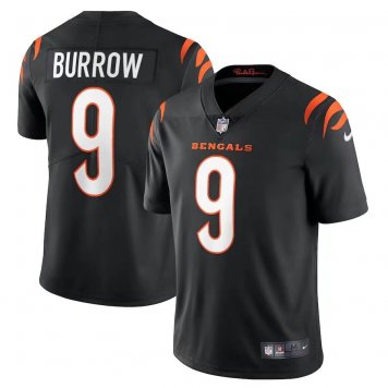 2021 Cincinnati Bengals Joe Burrow Black NFL Jersey Mens [2021060119]
