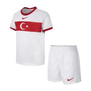 21-22 Turkey Home Soccer Football Kit(Shirt + Short) Kids