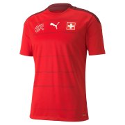 2021 Switzerland Home Man Soccer Football Kit