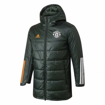 2020/21 Manchester United Olive Green Mens Soccer Winter Jacket [20201200076]