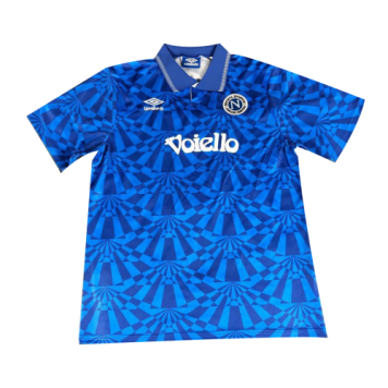 91/93 Napoli Home Blue Retro Soccer Jersey Replica Mens [2020127753]