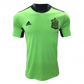 2021 Spain Goalkeeper Green Soccer Jersey Replica Mens [20210705009]