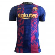21-22 Barcelona UCL Home Soccer Football Kit Man #Player Version
