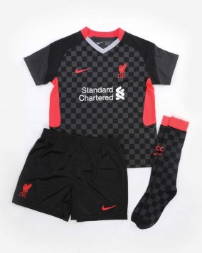 2020/21 Liverpool Third Kids Soccer Kit (Jersey + Shorts + Socks) [2413064]