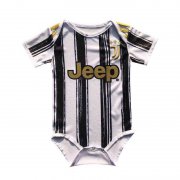 20-21 Juventus Home Soccer Football Baby Infant Crawl Kit