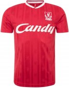 88-89 Liverpool Retro Home Men Soccer Football Kit