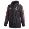 2020/21 Real Madrid Black All Weather Windrunner Soccer Jacket Mens