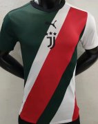 2022 Juventus Green White Red Special Version Soccer Football Kit Man #Player Version