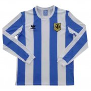 1978 Argentina Retro Home Man LS Soccer Football Kit