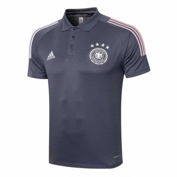 2020/21 Germany Dark Grey Mens Soccer Polo Jersey [39112566]
