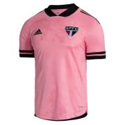 20-21 Sao Paulo FC Outubro Rosa Man Soccer Football Kit