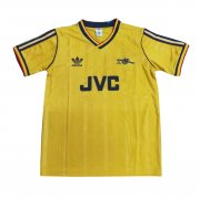 1986-1988 Arsenal Retro Away Soccer Football Kit Man