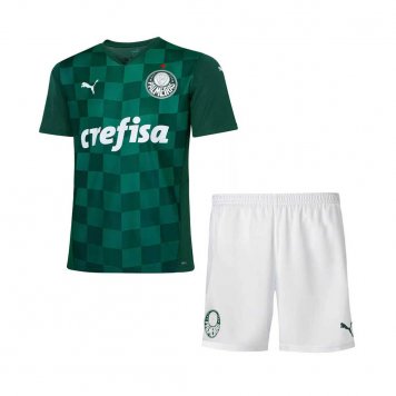 2021/22 Palmeiras Home Soccer Kit (Jersey + Short) Kids [2020128016]