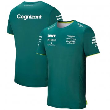 2021 Aston Martin Cognizant F1 Official Team Green Mens Soccer T-Jersey [20210614081]
