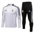 Benfica Soccer Traning Suit White Mens 2021/22