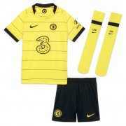 21-22 Chelsea Away Youth Soccer Football Kit (Shirt+Short+Socks)