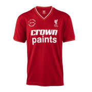 Liverpool 1985-86 Retro Home Red Men Soccer Football Kit