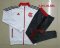 Flamengo Soccer Training Suit Jacket + Pants White Mens 2021/22